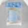 Spandex for beads, length 500 m, col. blue