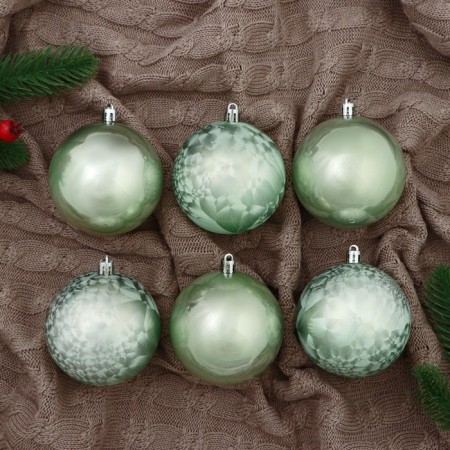 Set of balls plastic D-7.5 cm, 6 pcs "Chara of Magic"
