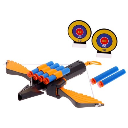 The Arbalet "Golden Eagle", shoots with soft bullets, with targets, the color of mix-1