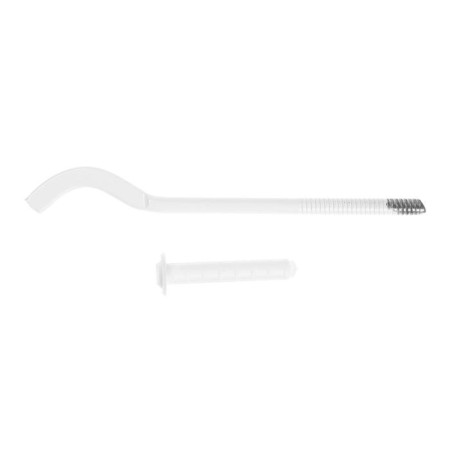 The bracket for the Masterprof radiator is.030112, with a dowel, 9x220 mm, flattened, white-2