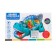 The gear crocodile, light and sound, works from batteries, green color