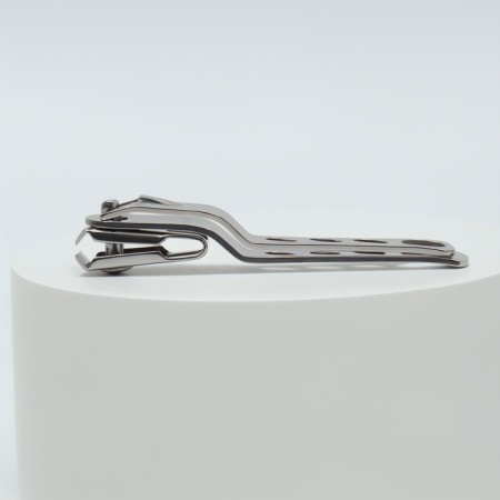 Kusachki - Mespser manicure, 8 cm, with mobile blades, silver color-5