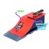 Set of Extrem "Skate Park", a fingerboard with a springboard