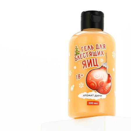 Shower gel “for shiny”, 300 ml, melon aroma, 18+, pure happiness-5