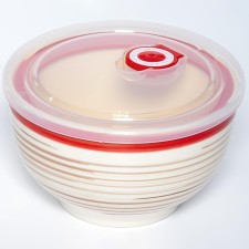 Saladnik with a lid of Elrington “Airgraph. Amber Day 