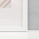 Photo frame plastic "Mira" 25x35 cm white (plastic screen)