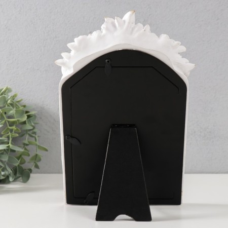 Photo frame Polystone 13x18 cm "Flower Wreath" 25x16.5x2 cm-3