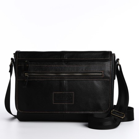 Male bag, xl zolo, black color-1