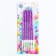 Candles in a cake twisted with a stand, 6 pcs, 11 cm, purple