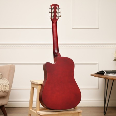 Acoustic guitar, tree color, 97cm, with a neckline-1