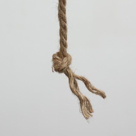 Animal house, with a clawe and shelf, jute, 32 x 32 x 64 cm, gray-8