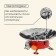 Gas burner Maclay, 12x12 cm