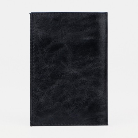 Cover for passport, black color-1