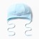 Children's hat, blue color, size 40-42