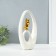 Souvenir Ceramics "Bear - Dreams in reality" White with gold 6x15.5x27 cm