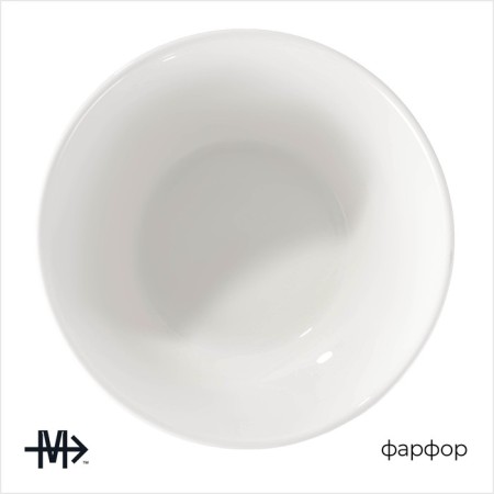 Porcelain salad Magistro Crotone, 1.4 l, 20 × 9 cm, white color-1