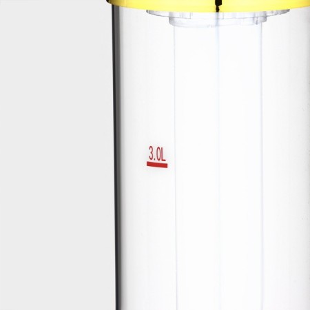 Pivnoy Tower "Petronas", 3 l, backlight flasks, 2 batteries, gold color-1