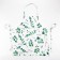 Apron "Dolyana" Eucalyptus 60x65 cm, 100% cotton, 164 g/m2
