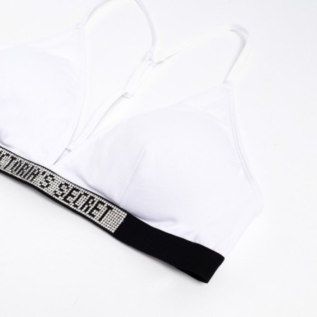 Female set (top, panties), white mix, size 46-48-7