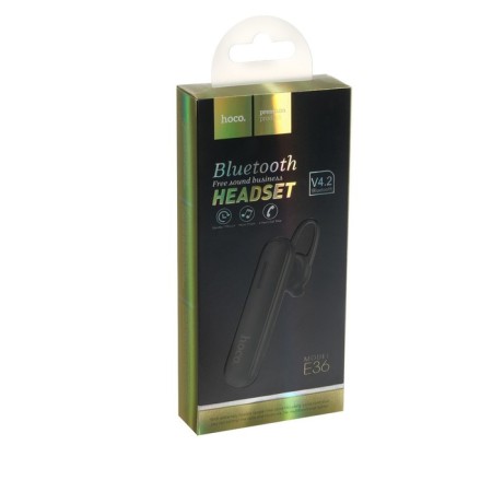 Wireless Bluetooth Carnetizer Hoco E36, BT4.2, 70 mAh, microphone, black-5
