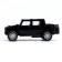 Metal machine "pickup", scale 1:43 Inertia, black color