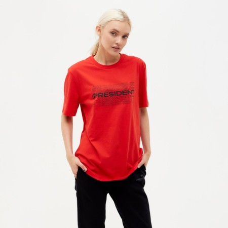 President T -shirt, XXL size, red color-6
