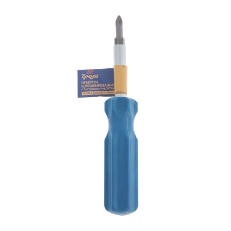 Slate Combined Tundra, 4 in 1, plastic handle, PH1/SL4 PH2/SL5 x 75 mm Mix-9