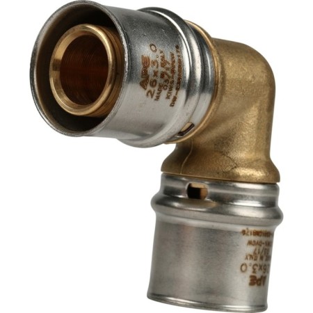 STOUT SFP-0009-002626, d = 26 mm x 90 °, brass-2