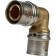 STOUT SFP-0009-002626, d = 26 mm x 90 °, brass