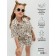 Muslim children's suit Amarobaby Easy, height 116 cm, print leopard
