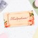 Money envelope "Congratulations!" frame, roses, 16x8 cm
