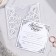 Wedding invitation "Two hearts - one love", 12 x 12 cm
