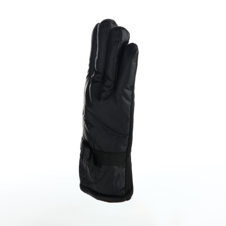 Gloves male, dimensionless, with insulation, black color-1