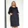 Women's dress, size 52, blue color