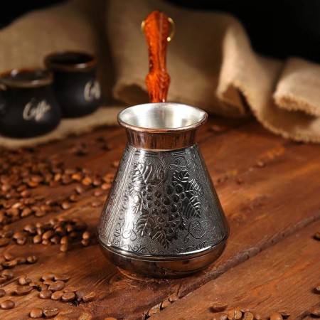 Turk for coffee copper "Grapes", 0.5 l-1