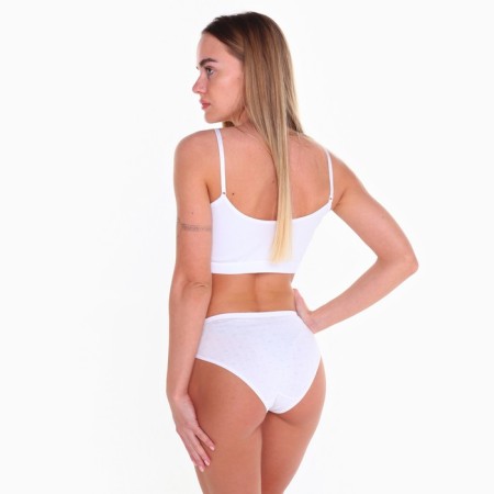Panties female slips, color white, size 48 (l)-2