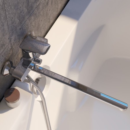 IDDIS StOSB00i10wa bath mixer, long spout, chrome-8