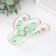 Souvenir ceramic stand for the Ring "Cactus with flowers" 1.6x11x12 cm