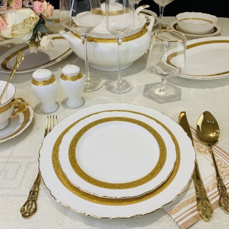 Set of plates Lenardi Annabelle, D = 26 cm, 6 pcs-1