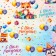 Glossy packaging paper "Cute animals", 100 x 70 cm