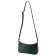 Female bag, artificial leather, green 23x3x12 cm
