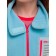 Jacket for girls, height 116 cm, blue color