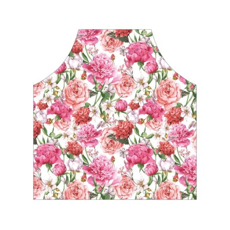 Apron kitchen with a photo print "Warm shades of roses", adjustable, size OS-2