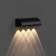 Facade lamp “Cascade”, FSD-092, 4 W, 3000k, 4 rays, IP65, 220 V, metal, black