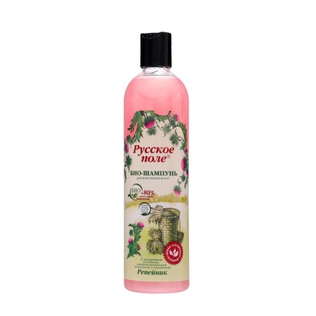 Bio-shampoo "burdock", for all types of hair, 400 ml