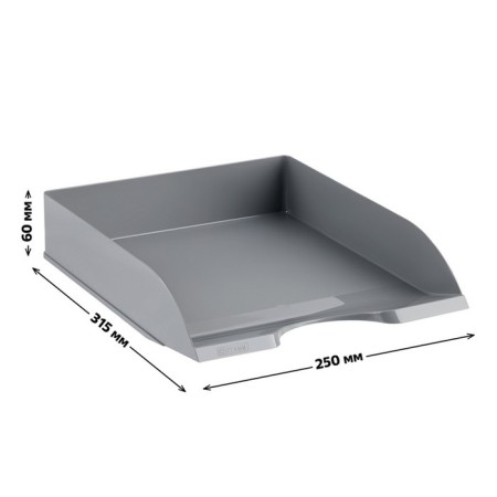 Paper tray Horizontal Istanm Delta, Gray-2