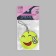 The reflective element "Smiley. World ", bilateral, d = 5.3 cm, yellow color