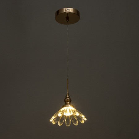 Bayerlux lamp "Jami" LED 10W gold 16x16x19-130 cm-2