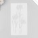 Plastic stencil "Blackopoline" 23x12 cm