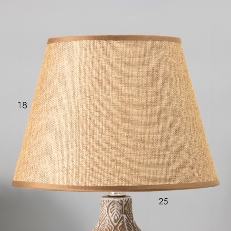 Jesse table lamp E14 40W chocolate-white 25x25x39 cm-2